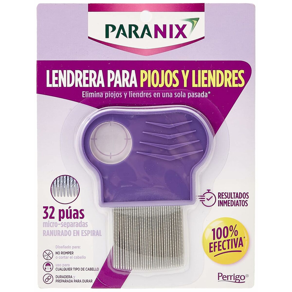 Pettine Paranix Lendrera Metálica